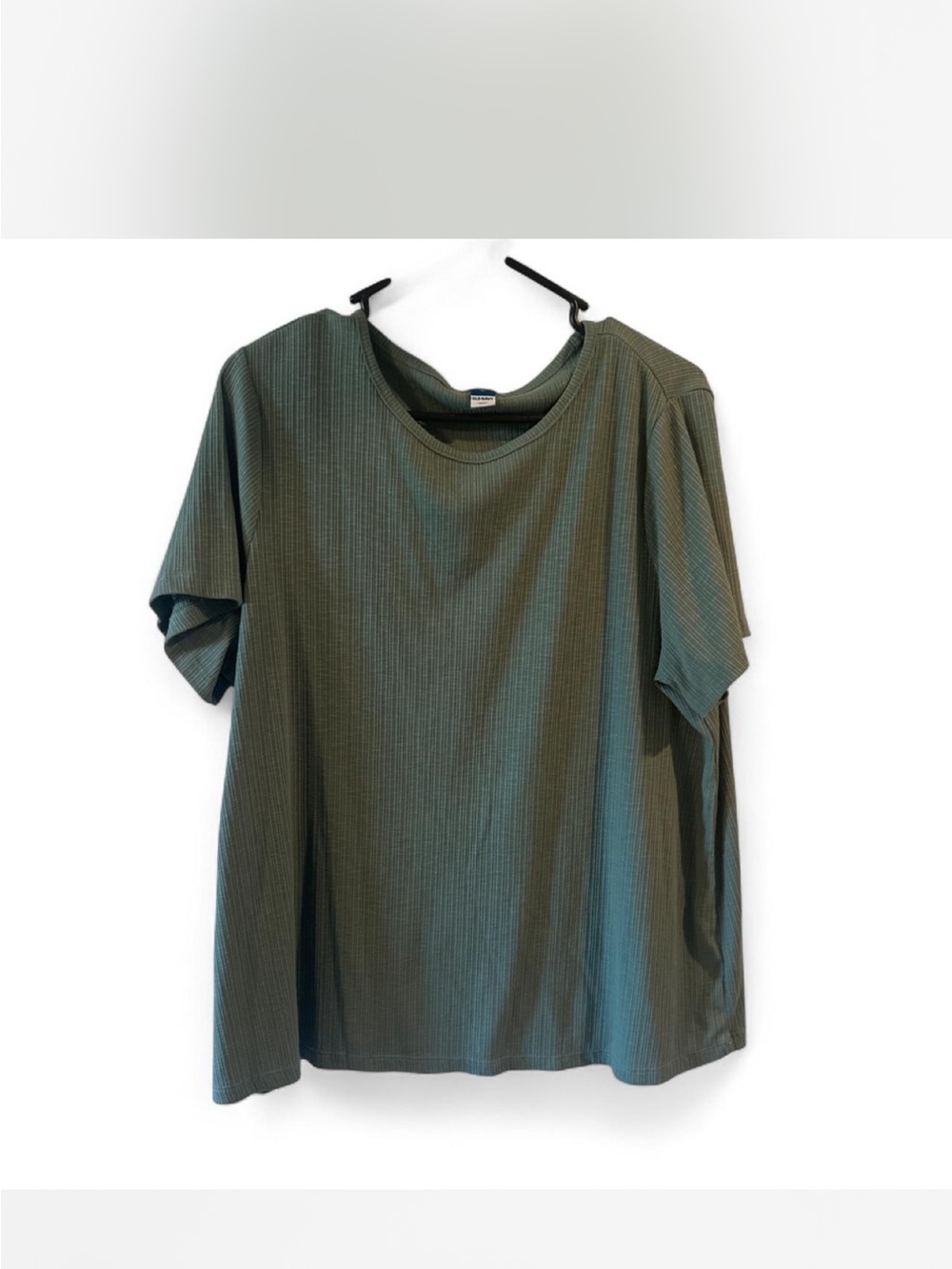Old Navy Olive Green Short Sleeve Ribbed Tee